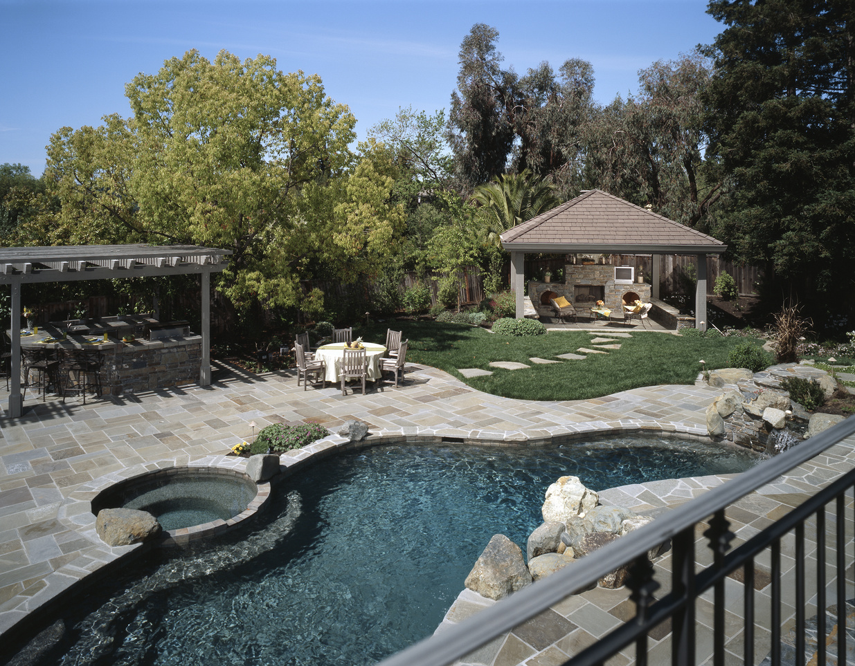 Large Backyard Pool